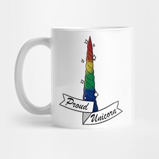 Proud Unicorn - Rainbow Mug